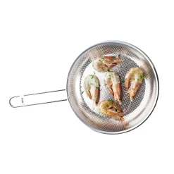 Sartén para barbacoa de acero inoxidable, 28 cm - Ibili