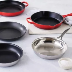 Sartén skillet de hierro fundido, 26 cm, color cereza - Le Creuset