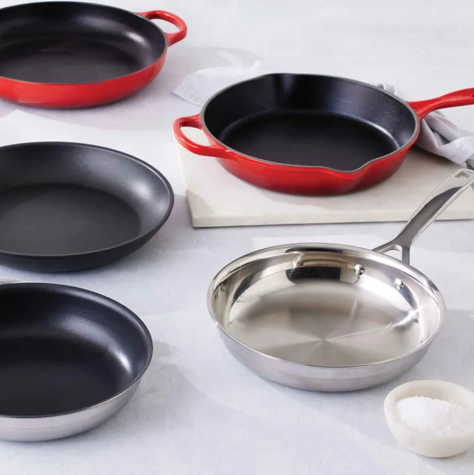 Sartén skillet de hierro fundido, 26 cm, color cereza - Le Creuset
