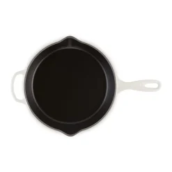 Sartén skillet de hierro fundido, 26 cm, color merengue - Le Creuset