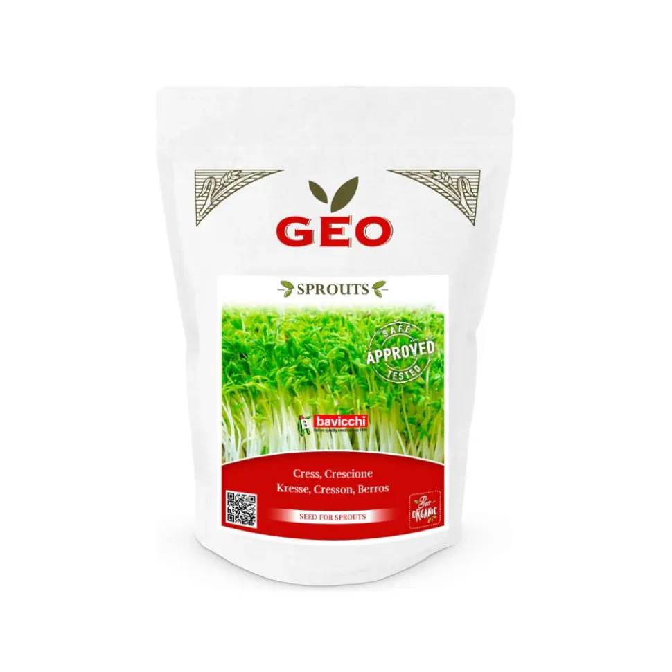 Semillas de berro para germinar, ecológicas - Bavicchi GEO