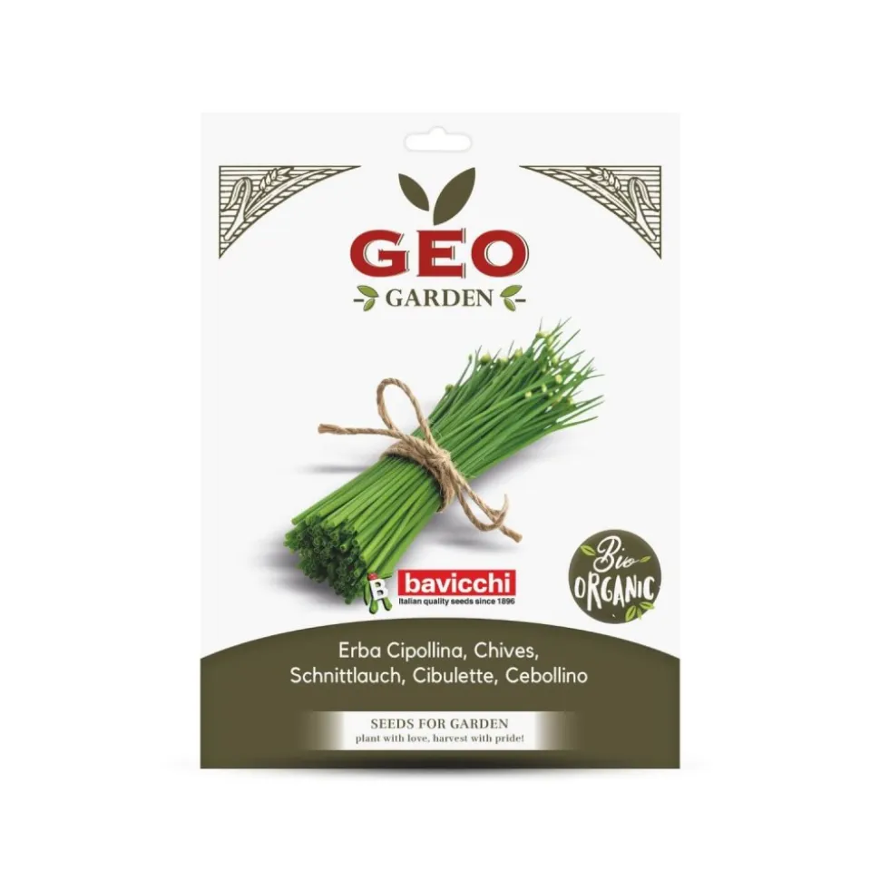 Semillas de cebollino ecológicas, 2 g - Bavicchi GEO