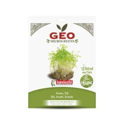 Semillas de eneldo para microgreens ecológicas, 15 g - Bavicchi GEO