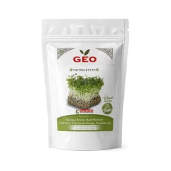 Semillas de mostaza roja para microgreens ecológicas, 200 g - Bavicchi GEO