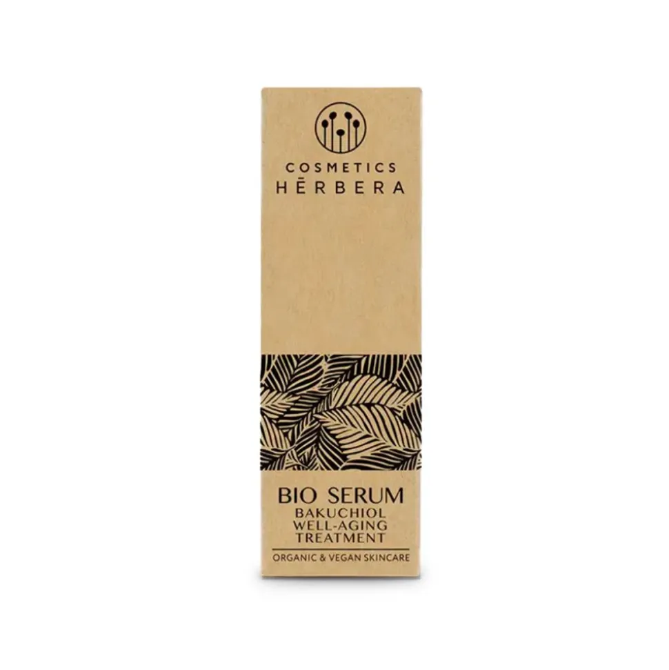 Serum facial Bakuchiol Well- aging, reafirmante - Herbera Biocosmética