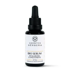 Serum facial concentrado hialurónico, Oil free - Herbera Biocosmética