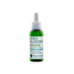 Serum facial hidratante y redensificante de ácido hialurónico de 4 pesos moleculares, ecológico - La Saponaria