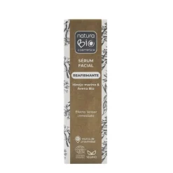 Serum facial reafirmante con hinojo y avena ecológico , 30 ml - NaturaBio