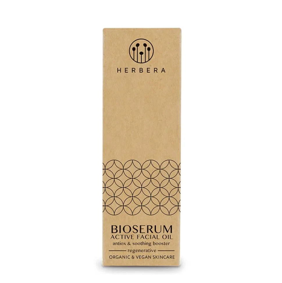 Serum facial regenerador, Active oil - Herbera Biocosmética