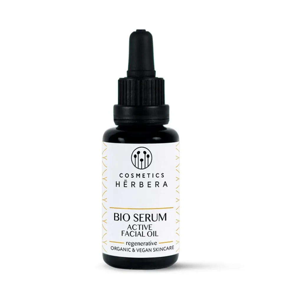 Serum facial regenerador, Active oil - Herbera Biocosmética