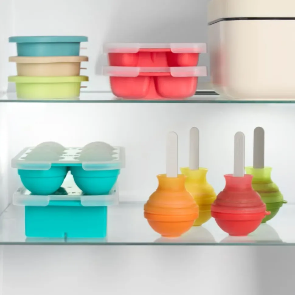 Set de 4 moldes para helados - Piruleta