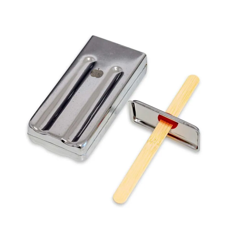 Set 6 moldes de acero inoxidable para helados - Classic