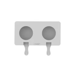 Set 2 moldes de silicona platino para helados, Easy cream - Silikomart