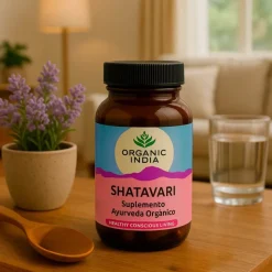 Shatavari ecológico, en cápsulas - Organic India