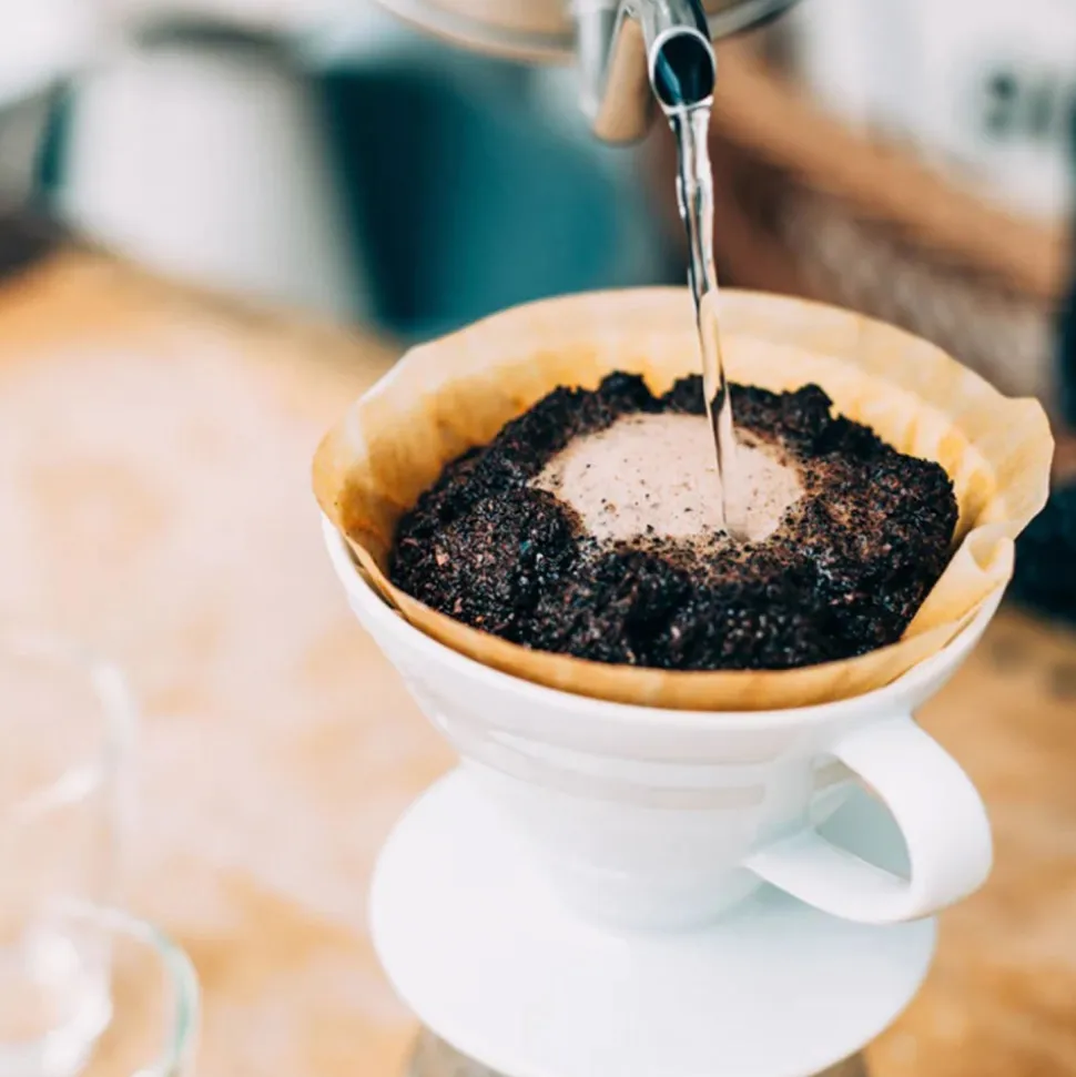 Soporte de cerámica Pour Over S para filtro de café - Hario