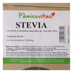 Stevia, hoja seca ecológica