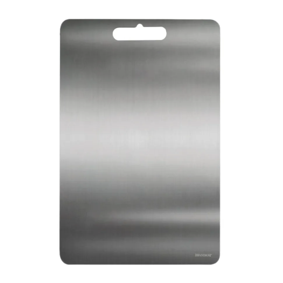 Tabla de cortar de acero inoxidable, grande - Brandani