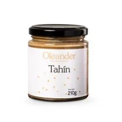 Tahini tostado ecológico, sin gluten, 210 g - Oleander