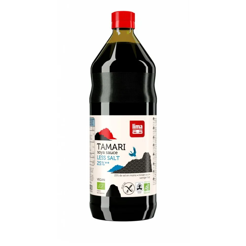 Tamari 25% menos sal, ecológico - Lima