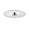 Tapa de acero inoxidable con salida de vapor para 26, 28 cm - De Buyer