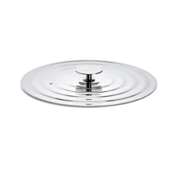 Tapa de acero inoxidable con salida de vapor para 26, 28 cm - De Buyer