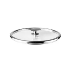 Tapa de cristal de seguridad con salida de vapor, 32 cm, combi - Lacor