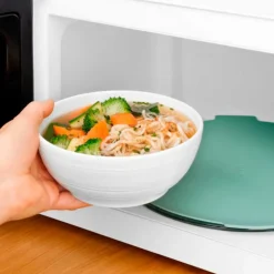 Tapete protector de silicona platino para plato de microondas - Lekue