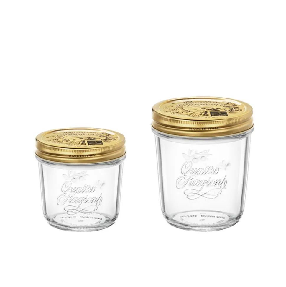 Tarro de cristal de boca ancha - Quattro Stagioni