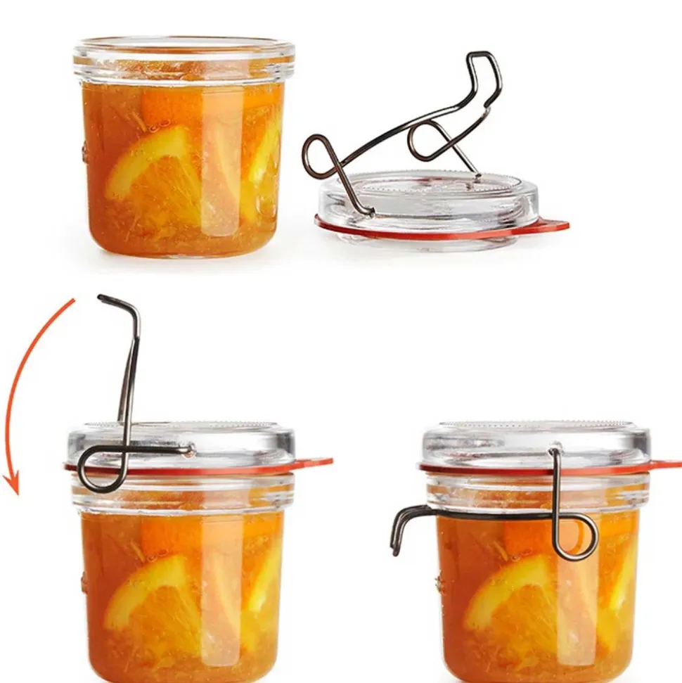 Tarro de cristal hermético terrine Lock eat - 125 ml