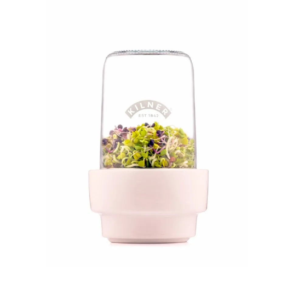 Tarro de germinar con soporte de cerámica - Kilner