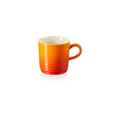 Taza de cerámica gres esmaltada 200 ml, color volcánico - Le Creuset