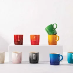 Taza de cerámica gres esmaltada 200 ml, color merengue - Le Creuset