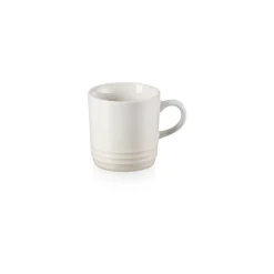 Taza de cerámica gres esmaltada 200 ml, color merengue - Le Creuset