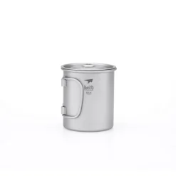Taza de titanio con asa plegable y tapa 300 ml - Keith