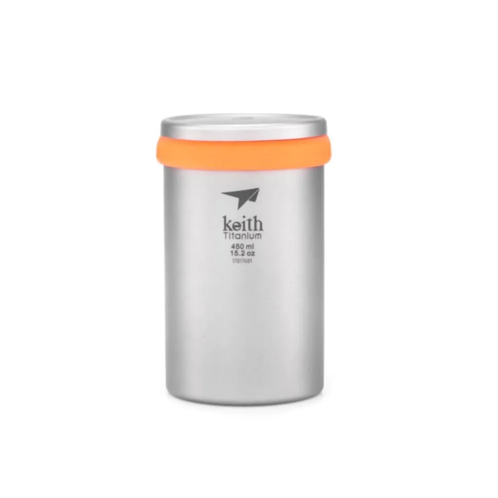 Taza de titanio con infusor 450 ml - Keith