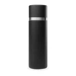 Termo de acero inoxidable, 750 ml, negro - Qwetch