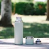Termo de acero inoxidable, 750 ml, verde - Qwetch