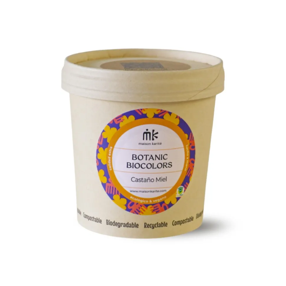 Tinte natural castaño miel ecológico - Maison Karité