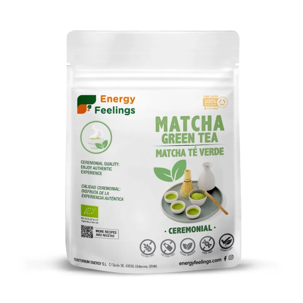 Té Matcha Ceremonial, ecológico - Energy Feelings