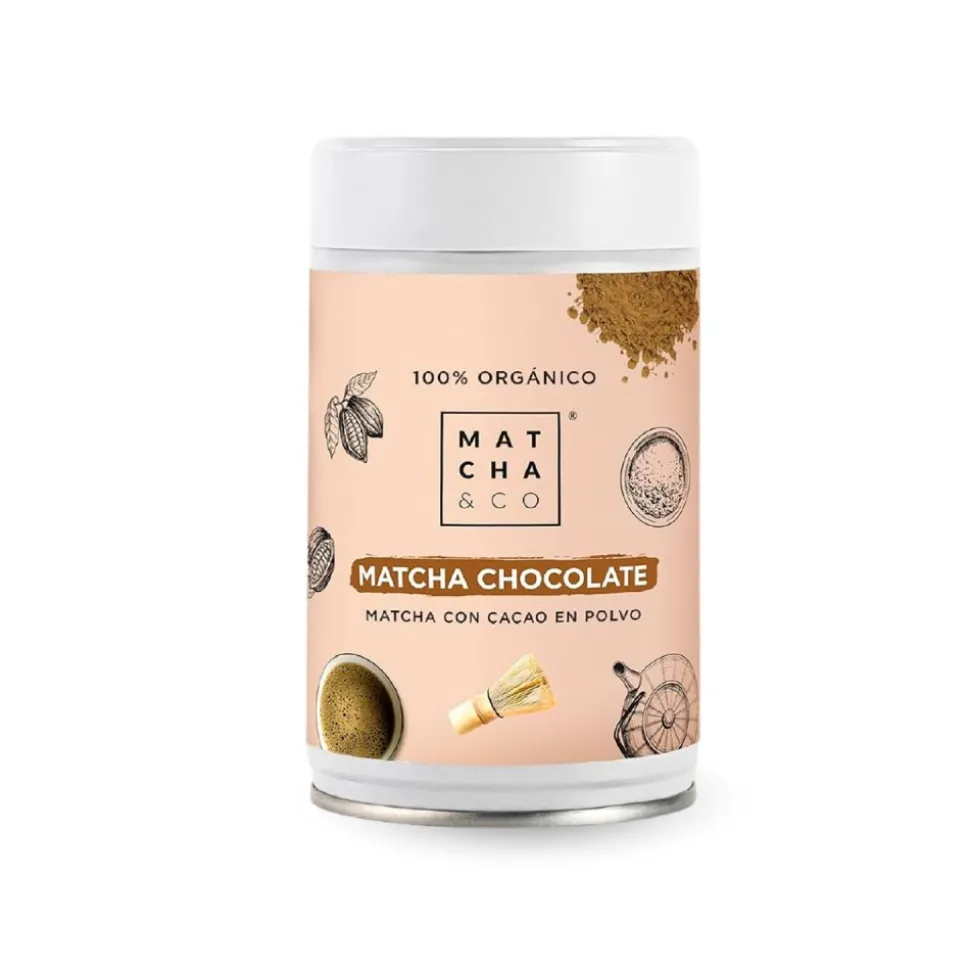 Té Matcha chocolate, ecológico, 80 g - Matcha & Co