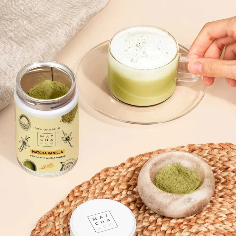 Té Matcha vainilla, ecológico, 80 g - Matcha & Co