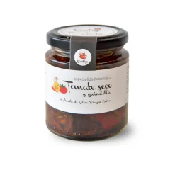Tomate seco ecológico en aceite de oliva virgen extra y guindilla - Contigo