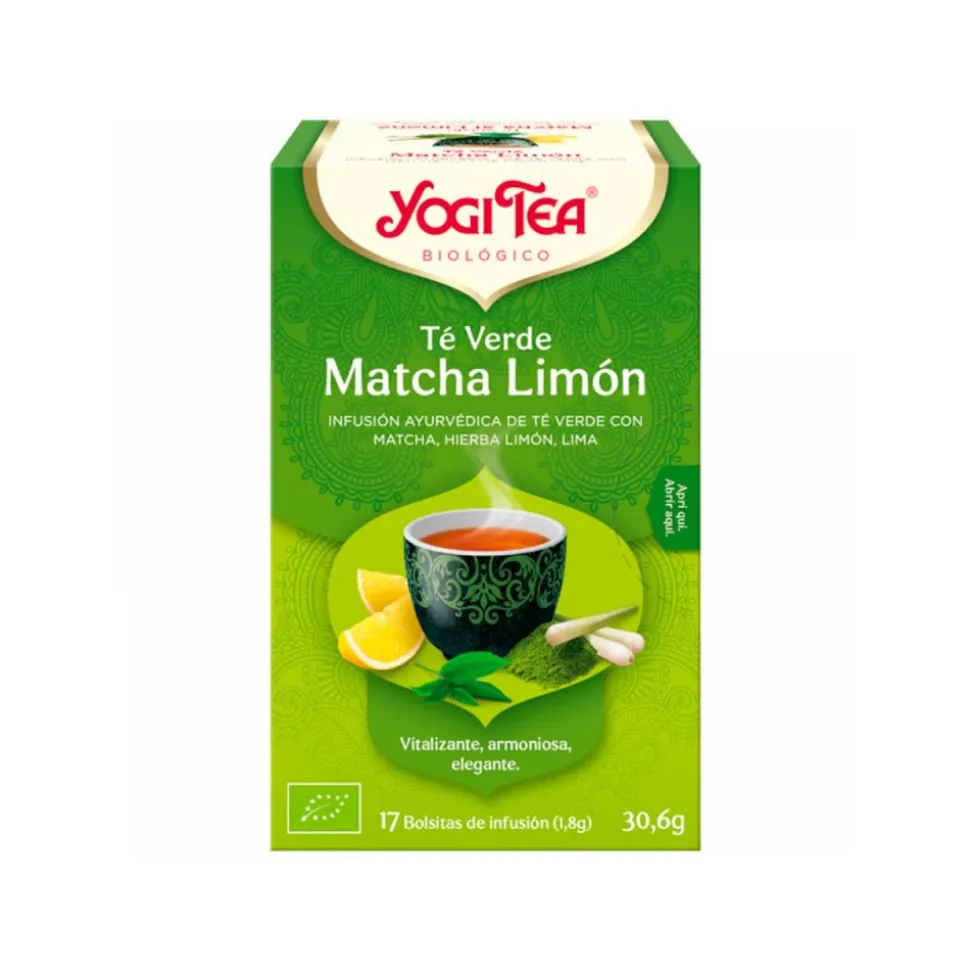 Té verde Matcha Limón ecológico - Yogi Tea