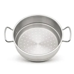 Vaporera de acero inoxidable Chef Classic - accesorio para cocer al vapor, 32 cm - Lacor
