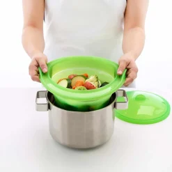 Vaporera plegable de silicona platino - Lékué