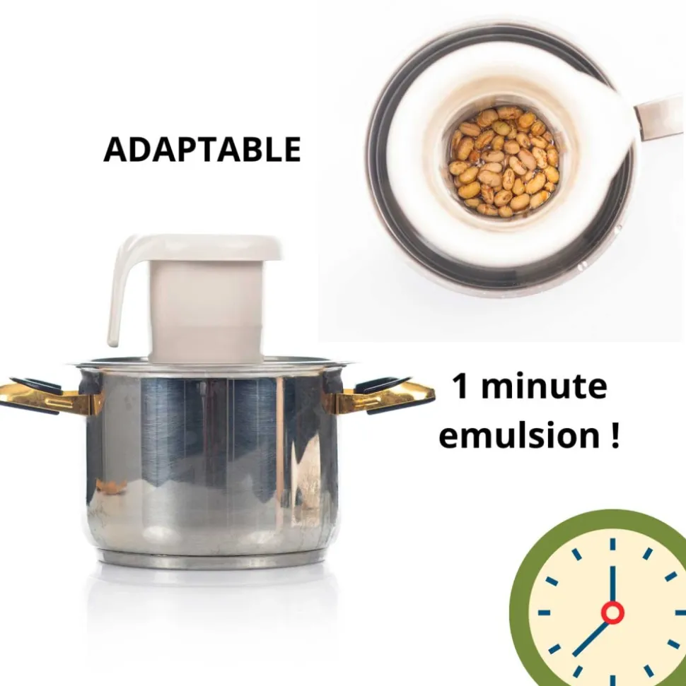 Vaso con filtro y 3 discos intercambiables para Vegan Milker Mülsi