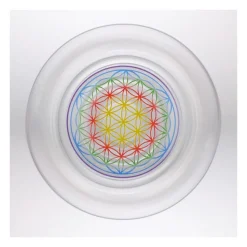 Vasos Mythos Happy con flor de la vida de colores - Nature's Design