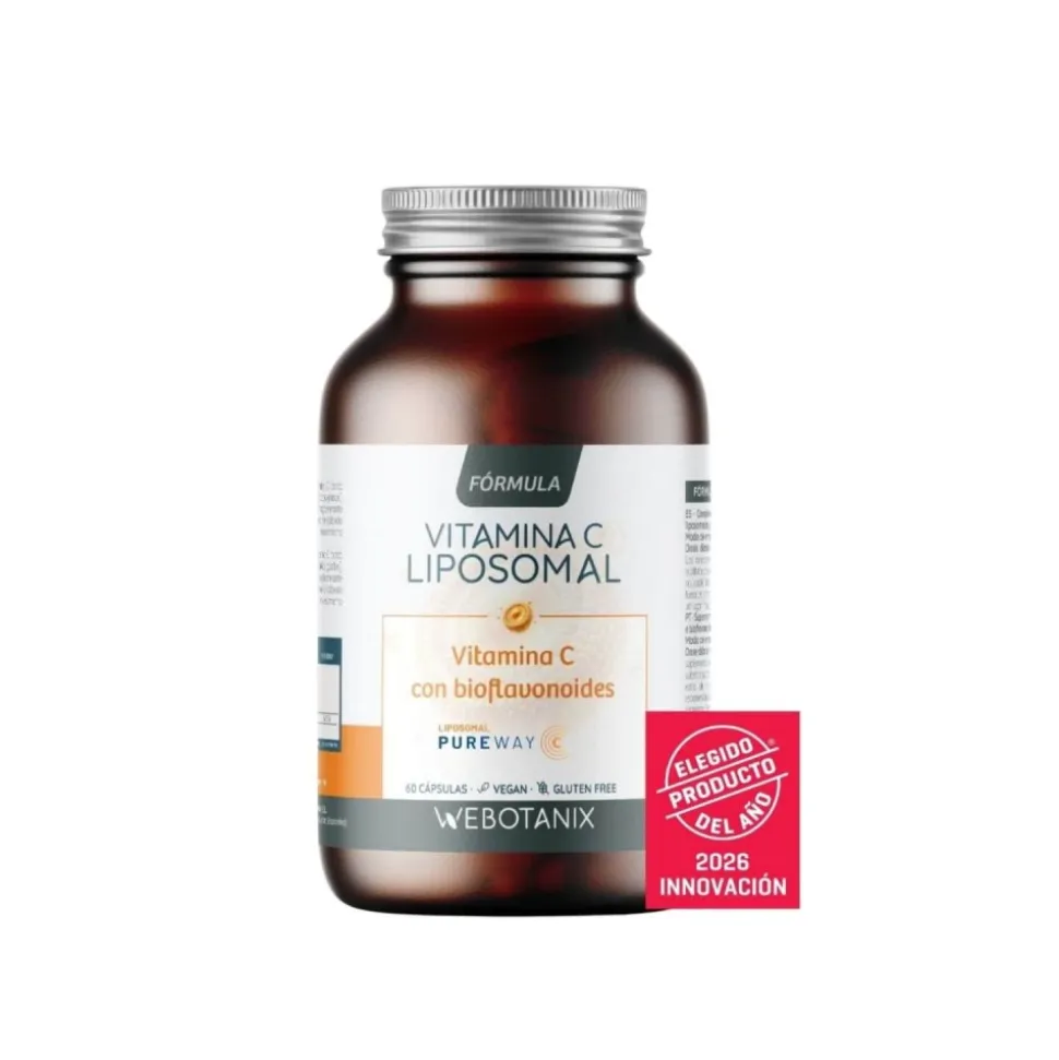 Vitamina C liposomal, 60 capsulas - WeBotanix