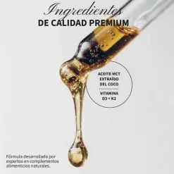 Vitamina D3+K2, en gotas, 20 ml - Hifas da Terra